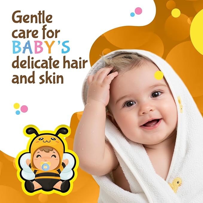 Tio Nacho TIO Nachito Hypoallergenic Baby Shampoo with Royal Jelly & Chamomile - Gentle, Tear-Free Body Wash, 13.5 fl oz (Pack of 3) | Chamomile and Royal Jelly, Gentle Tear-Free Formula, Hypoallergenic, Baby Wash and Shampoo for Sensitive Skin