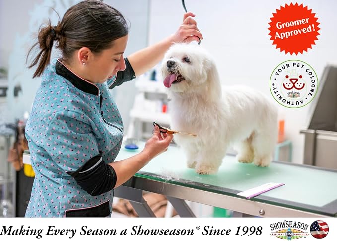 Showseason Animal Products Sensual Strawberry Dog Cologne 4.5 oz. | Pet Perfume Long-Lasting Spray, Fruity Scent