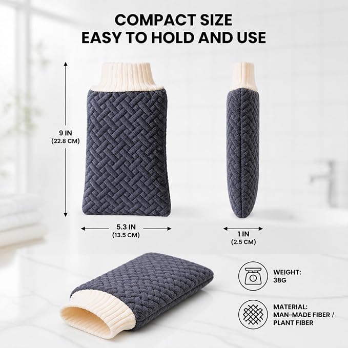 Bath Pillow for Tub,3D Mesh Neck Support,Non-Slip Suction Cups,Grey | Butterfly Design Bathtub Pillow with Bath Puff,for Head Neck Shoulder,Fast Drying,Machine Washable,Shower Gift for Adult