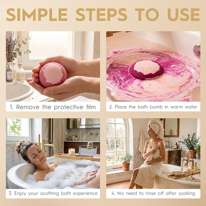 Bath Bombs Gift Set for Women - 15 Pack Handmade Organic Bath Bombs with Essential Oils & Shea Butter, Natural Relaxing Spa Bubble Bath Fizzies, Birthday Gifts for Mom, Wife, Her