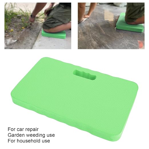 ZJchao Extra Thick EVA Kneeling Pad for Gardening, Bath, & Outdoor Use – Comfortable, Non-Slip, Foam Mat (Green)