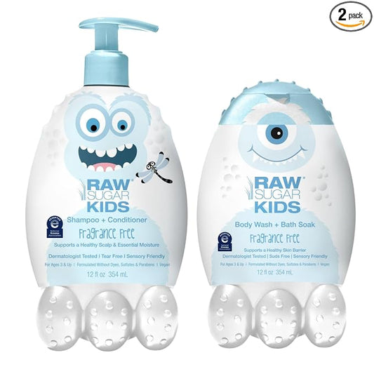 Kids' 2-in-1 Body Wash + Bath Soak - Sensitive
