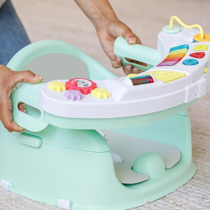 Infantino Music & Lights 3-in-1 Discovery Seat & Booster, Mint