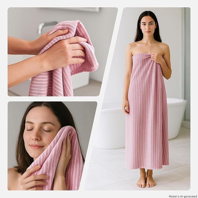 Microfiber Bath Towel 35x70 Inches- Ultra Soft Quick Dry, Lightweight for Gym, Spa, Travel | Hotel Grade & Multi-Use| Single Pack