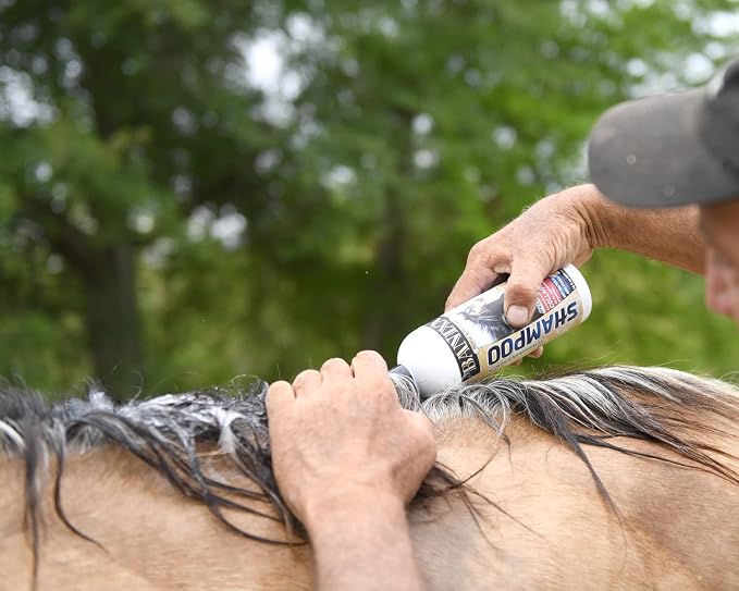 Medicated Shampoo--Soap-Free --Incredible Marine Collagen—Pet skin Yeast Infections, Ringworm, Rain Rot, Horse Scratches, Dermatitis, Itchy Skin