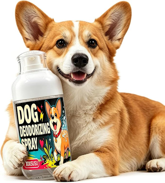 Dog Deodorizing Spray & pet perfume for Smelly Dogs - Instant Relief from Strong Pet Odors with Fresh & Pleasant Scent, 150ml