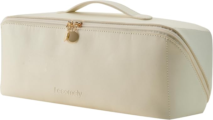 Bag Luxurious Leather Build Travel-Ready Design Fits All Accessories of Multi-Styler Brushes, nozzles, Curls Universal Fit (Only Bag)