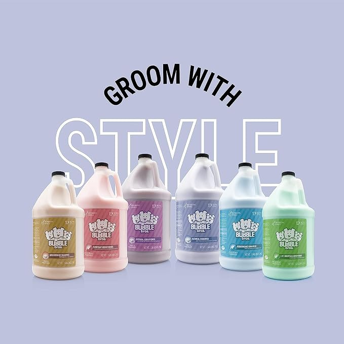 Bubble Bros. Deodorizing Dog Shampoo, Gallon - Naturally Derived, Eliminates Pet Odor, Breaks Through Dirt and Build up, Leaves Dogs Smelling Fresh, USA Made
