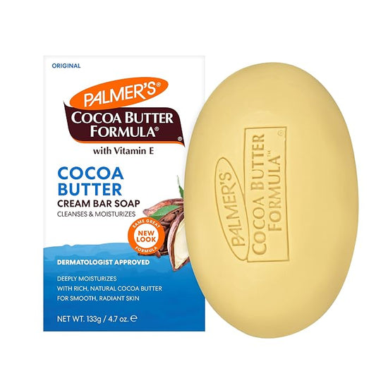 Palmer's Cocoa Butter Formula with Vitamin E, Daily Skin Therapy Cream Soap, 4.7 oz