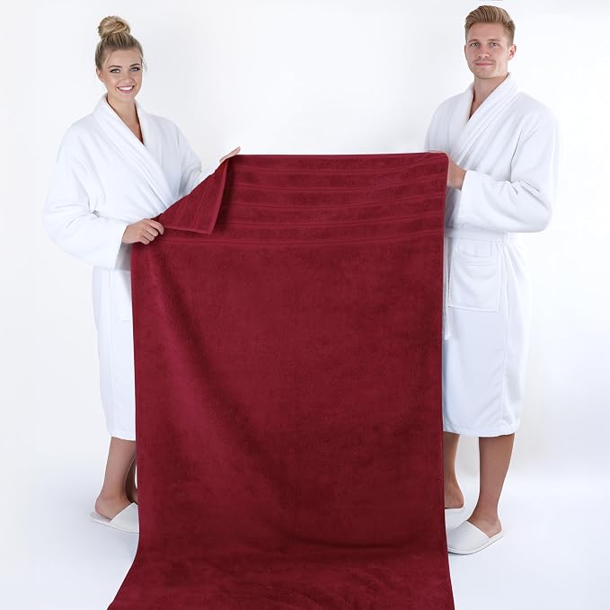 American Soft Linen 100% Cotton Luxury Turkish Towels, 35x70 XL Bath Sheet | Soft Absorbent Quick Dry OEKO Tex Standard 100 Certificated Durable Machine Washable Breathable Premium Hotel Quality