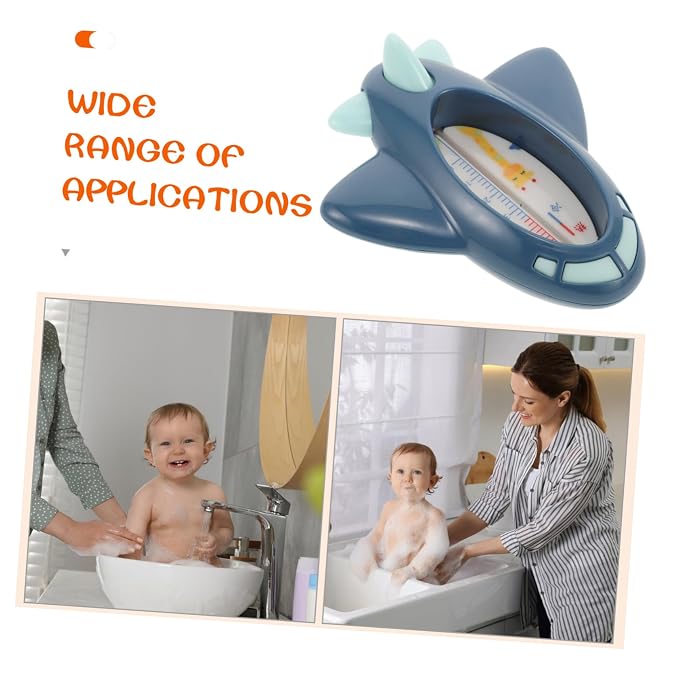 Toddmomy Bath Thermometer Accurate Tub Temperature Gauge for Newborns Toddlers Easy Read Display Bath Temperature Toy Monitor Decorative Thermometer
