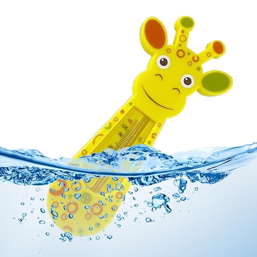 Cute Giraffe Baby Bath Temperature Thermometer | Baby Bath Thermometer,Safety Floating Bath Thermometer for Baby Newborn,Baby Bathtub Thermometer Fun Bath Toy