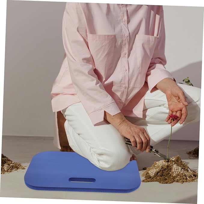 Mikikit Garden Kneeling Mat Cushion for Comfort and Nbr Material Thick Design for Gardening and Bathing Versatile Outdoor Use