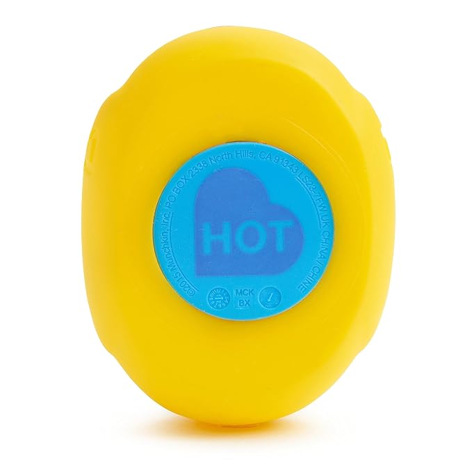 Munchkin® White Hot® Safety Bath Ducky Toy, Yellow, (Pack of 2)