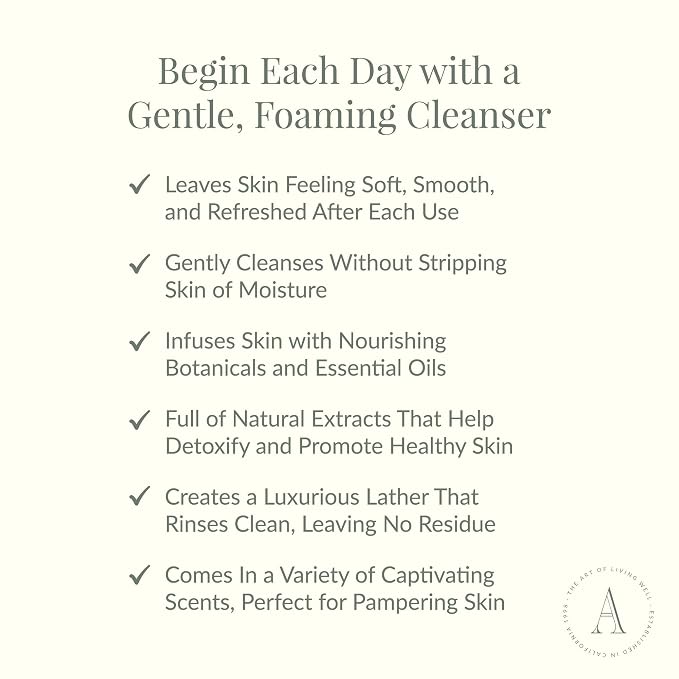 Archipelago Botanicals Morning Mint Body Wash, Moisturizing Body Wash for Dry and Sensitive Skin, Invigorating Shower Gel, Free from Parabens, Phthalates and GMOs (33 oz)