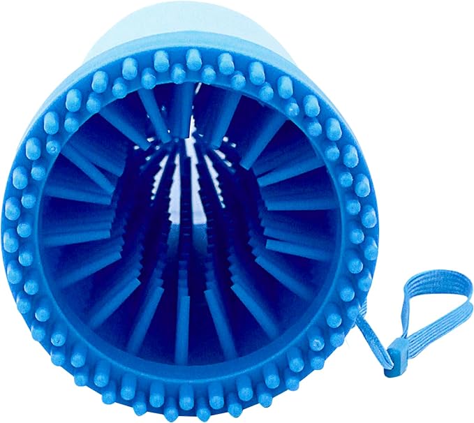 GROOMER ESSENTIALS 2-in-1 Pet Paw Cleaner - Extra Large - For Extra Large Dogs Like German Shepherds, Great Danes, St. Bernards, Boxers, and Mastiffs - Portable