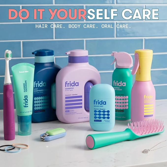 Frida for Kids Body Wash for Kids, Sensitive Skin Body Wash, 17 oz