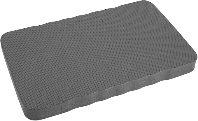 KIMISS EVA Garden Kneeling Pad Extra Thick Kneeling Pad Yaga Cushion for Gardening Bath Gray Compress and Over Time to Designed Ground Stone on or 4cm Knee (Grey)