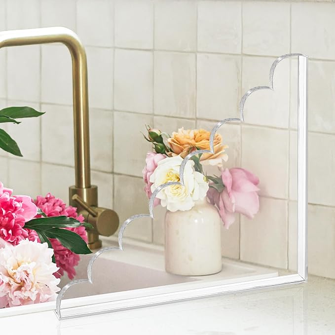 2 Pack Shower Splash Guard 9.25'' x 9.25'' Large Bathtub Splash Guards Self-Adhesive Waterproof Shower Guards to Keep Water in Shower for Bathtub Tub Sinks Washbasin
