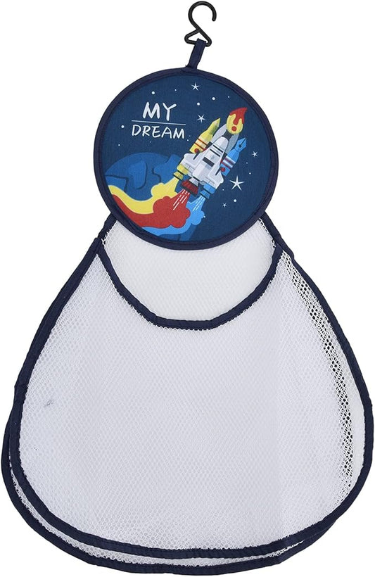 Bath Toy Organizer Bag Cute Cartoon Pattern Mesh Bath Tidy Storage Net Holder Basket Bag for Kids Bathroom Toys Polyester Material Large Capacity (Type 6)
