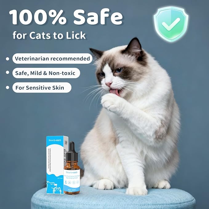 2PCS Concentrated Waterless Shampoo Essence with Pink Grooming Glove, No-Rinse & Lick-Safe Essence for Steam Brushes, Gentle Care for Cats/Kittens/Seniors, Manage Shedding & Freshness (2, Pink Glove)