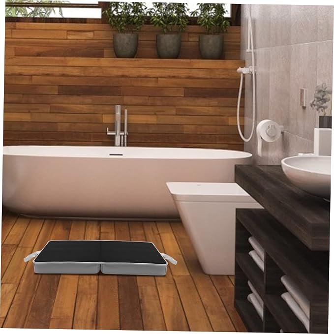 POPETPOP 1Pc Practical Bath Kneeling Pad Portable Yoga Cushion for Garden Housework and Outdoor Use Grey and Knee Mat for Comfort and Stability
