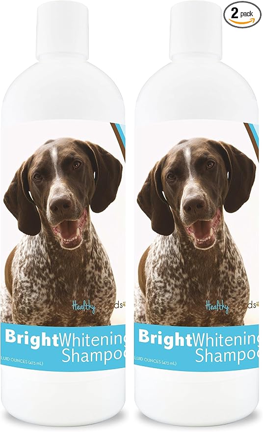 Healthy Breeds German Shorthaired Pointer Bright Whitening Shampoo 12 oz (Pack of 2)