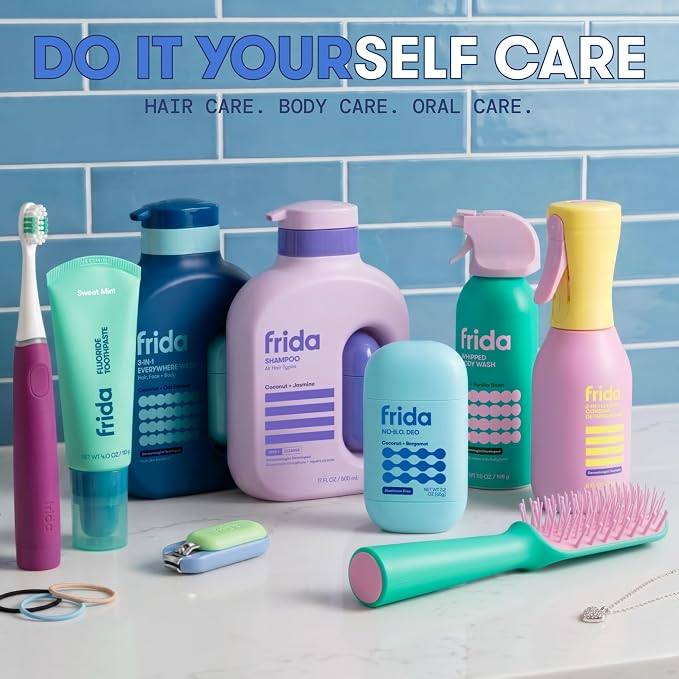 Frida for Kids 3-in-1 Hair Face & Body Wash for Kids, 17 oz