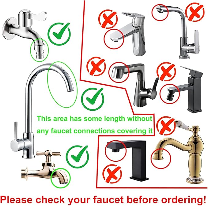 9.84ft/3m Sink Spray Hose,Shampoo Sprayer Handheld Hose Portable Sink Spraye Hose Strainers for Bathing Baby,Pets Shower,Rinsing Vegetables,Washing Hair