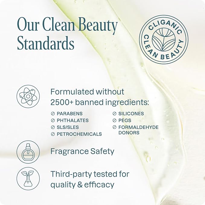 Cliganic Hydrating Bar Soap - Body Soap For Men & Women with 98% Natural Ingredients Cleanses, Moisturizes & Nourishes, Leaves Skin Soft - Vanilla Orchid Scent (2 Pack)