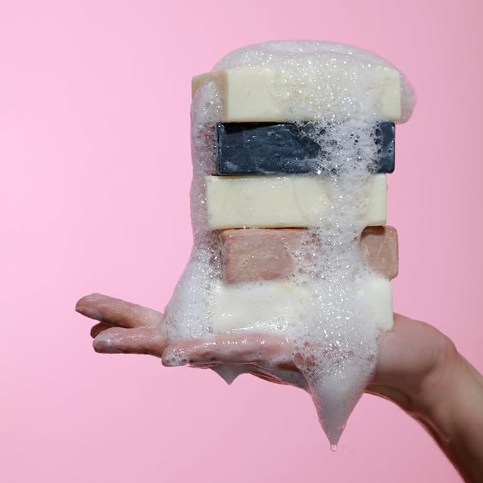 Dr. Natural Black Bar Soap - Gentle Moisturizing Soap Bar - Anti Acne and Blemishes - Moisturizing, Pore Cleanser - Natural African Body Wash - 2 pcs