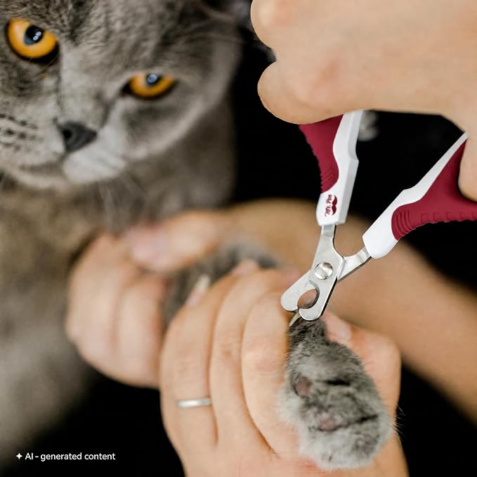 Mr. Pen- Cat Nail Clipper, Stainless Steel | Professional Sharp Cat Claw Trimmer for Small and Medium Cats, Pet Nail Clipper with Sturdy Non Slip Handle