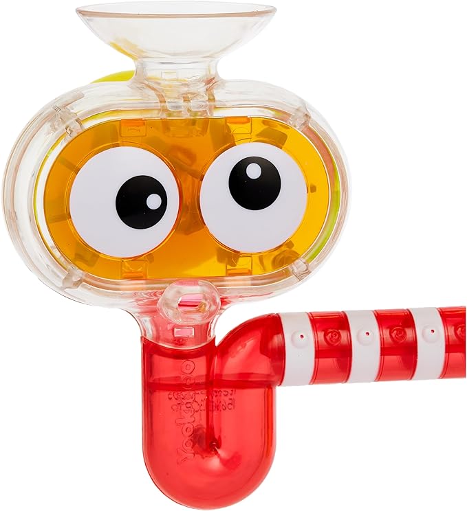 Yookidoo Baby Toddler Bath Wall Toy (Ages 1-3) Waterfall Spinning Gears & Rotating Googly Eyes - Mold Free - Attach to Any Tub or Shower - Spin N Sprinkle Water Lab - Great for Boys, Girls,& Kids