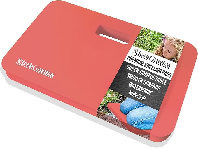 Premium Thick Kneeling Pads Bath Floor Kneeler for Baby, Knee Pad Cushion for Pool | Thickest, Most Comfortable Foam Mat Kneeler for Yoga & Exercise,Waterproof (12.5"x17.8"x2, Peach)