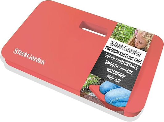 Premium Thick Kneeling Pads Bath Floor Kneeler for Baby, Knee Pad Cushion for Pool | Thickest, Most Comfortable Foam Mat Kneeler for Yoga & Exercise,Waterproof (12.5"x17.8"x2, Peach)