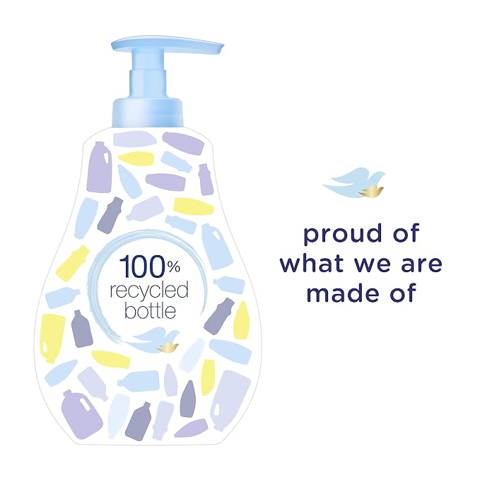 Baby Dove Sensitive Skin Care Baby Wash For Baby Bath Time Rich Moisture Tear-Free and Hypoallergenic, 20 oz (Packaging May Vary) (Pack of 2)