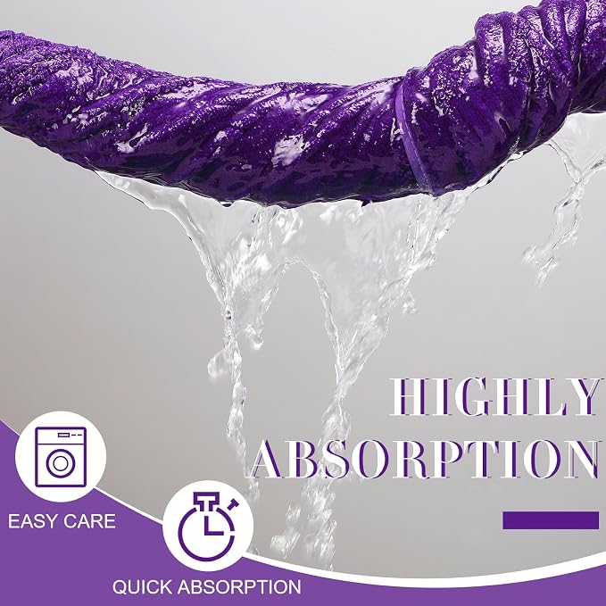 SmoothNovelty 2 Pcs Oversized Bath Towels 40 x 80 Inch, Extra Large Bath Sheets Microfiber Lightweight & Quick Dry, Jumbo Shower Towels for Adults Beach, Gym, Pool, Spa, Travel (Purple)