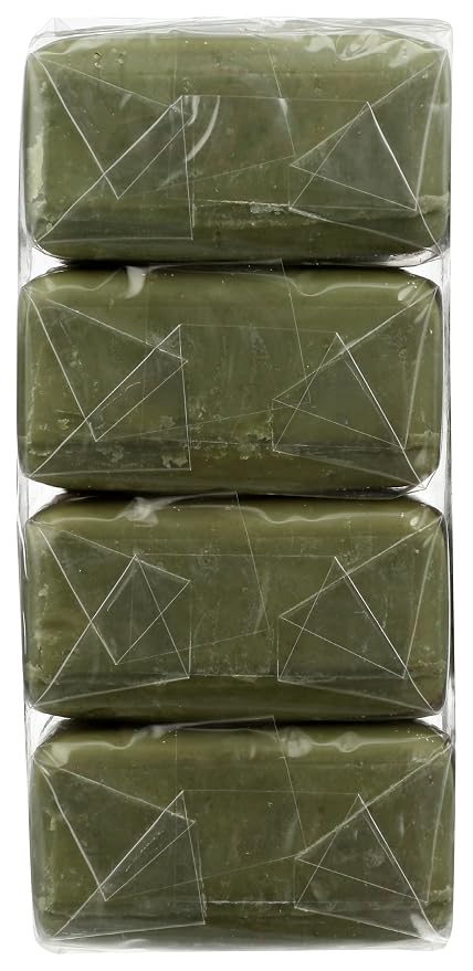 A LA MAISON Lavender Rosemary Olive Oil Bar Soap - Triple French Milled Natural Moisturizing Hand Soap Bar (4 Bars of Soap, 3.5 oz)