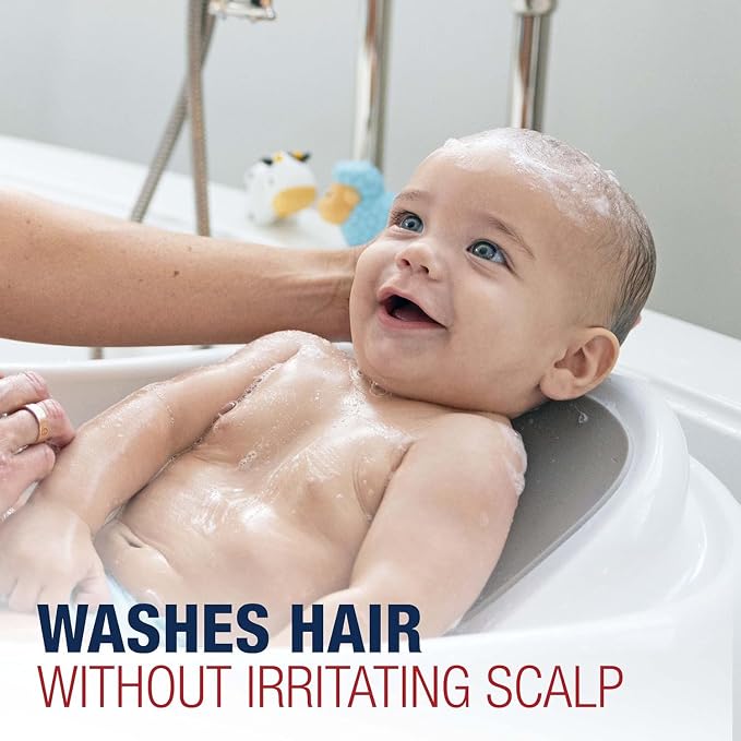 Aquaphor Baby Wash and Shampoo - Mild, Tear-free 2-in-1 Solution for Baby’s Sensitive Skin - 16.9 fl. oz. Pump