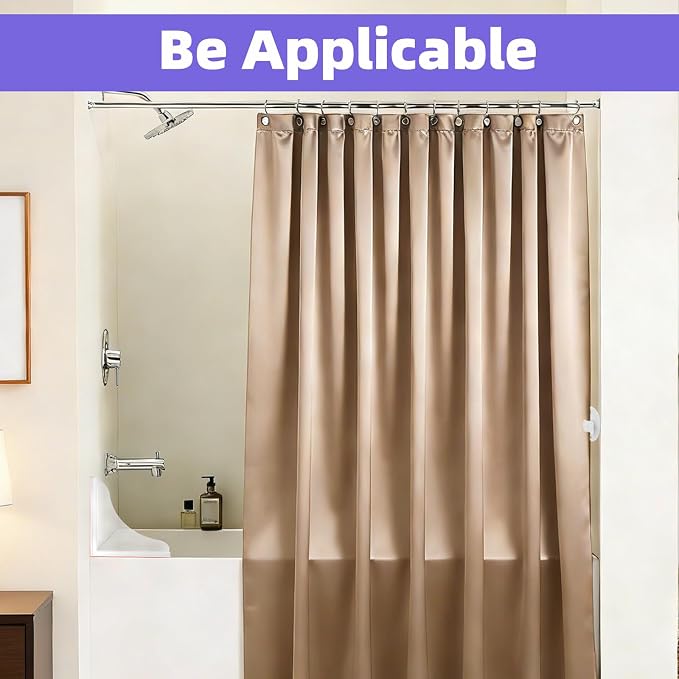2 Pcs Splash Guard for Bathtub, Durable Acrylic Splash Guard with Adhesive Backing, Featuring 4 Pcs Shower Curtain Clips for Use in Bathtubs to Prevent Water Splashing Out
