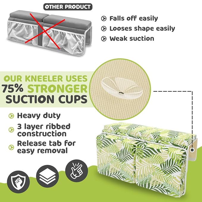 Bath Kneeler & Elbow Kneeling Rest Pad Set for Baby Washing Baths Gift Set | Includes Sponges Duckies Cloths & More! Perfect Set for Bath Time - Baby Shower and Birthday Gifts Necessity & Essentials