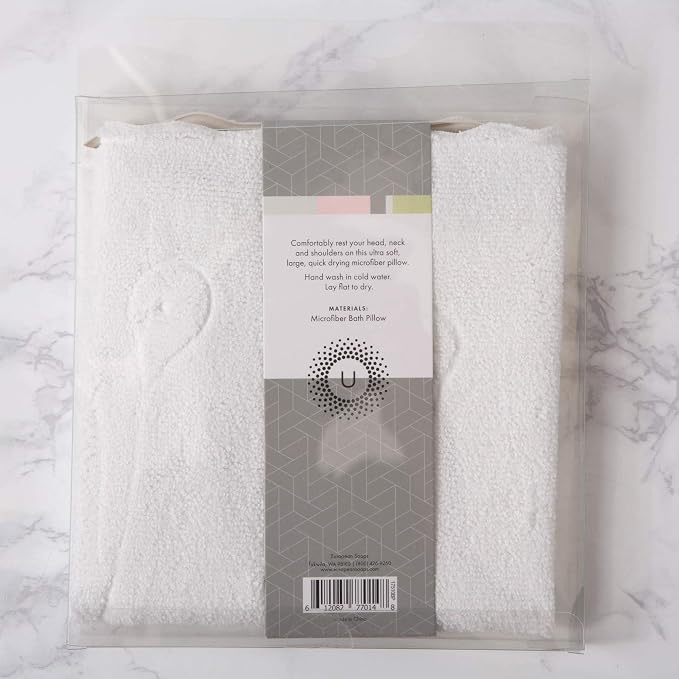 Urbana Spa Prive Home Spa Collection, Microfiber Bath Pillow
