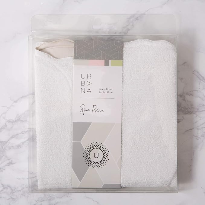 Urbana Spa Prive Home Spa Collection, Microfiber Bath Pillow