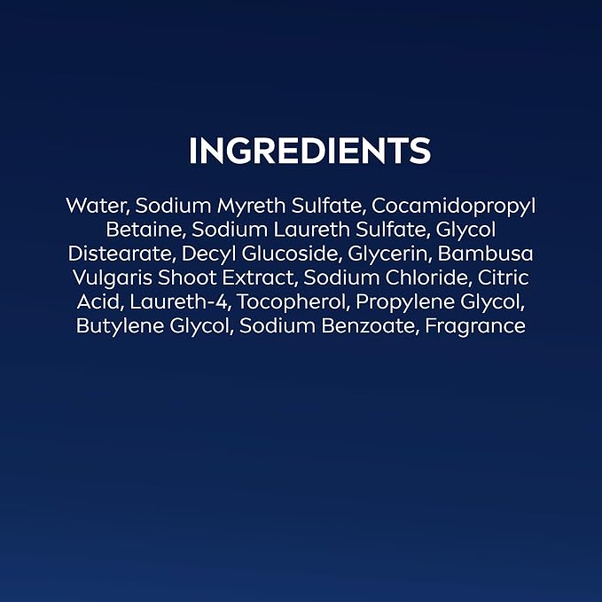 NIVEA MEN Sensitive Body Wash with Bamboo Extract, Moisturizing Body Wash for Sensitive Skin, Soap Free Shower Gel for Men with No Drying Alcohol, 30 Fl Oz Bottle