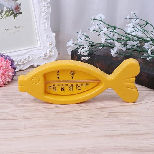 Water Thermometer Baby Bathing Fish Shape Temperature Infant Toddler Shower 1 Random Color