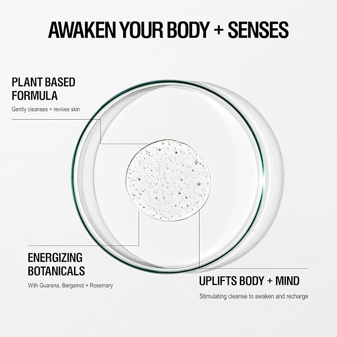 Grown Alchemist Energize Body Cleanser Refill Pouch. Chamomile, Bergamot & Rose Body Cleanser. Gentle Body Wash. Hydrates & Cleanses Skin, (1L).