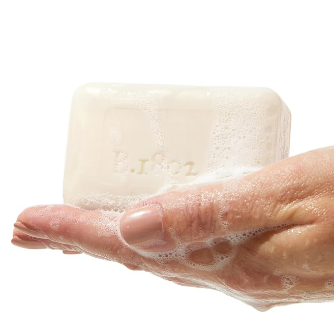 Beekman 1802 Goat Milk Soap – Moisturizing Hand & Body Soap Bar with Shea Butter & Botanical Oils, Triple-Milled, Non-Drying, Made for Sensitive Skin, Honey & Orange Blossom 3.5 oz