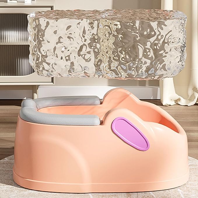 Ergonomic Baby Butt Washing Basin - Portable Lightweight PP PU Wash Seat for Newborns, Infants and Toddlers