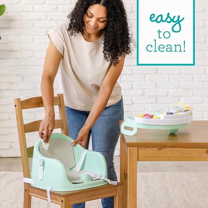 Infantino Music & Lights 3-in-1 Discovery Seat & Booster, Mint