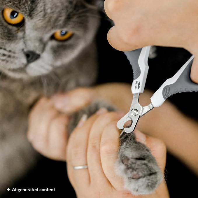 Mr. Pen- Cat Nail Clipper, Stainless Steel | Professional Sharp Cat Claw Trimmer for Small and Medium Cats, Pet Nail Clipper with Sturdy Non Slip Handle